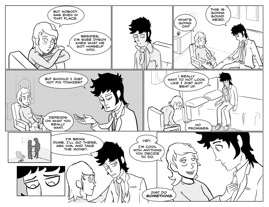 And so Johnny gets some crazy bread instead.